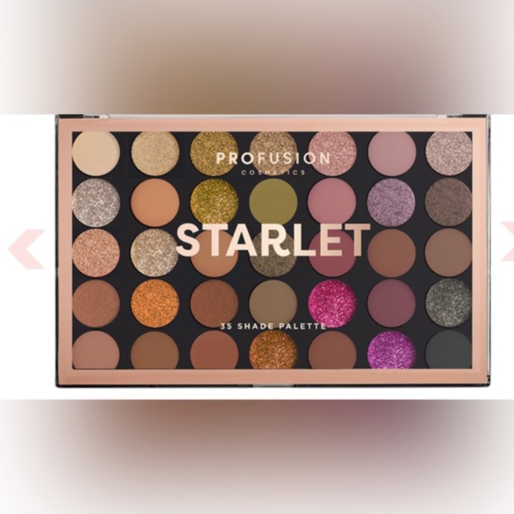 Profusion cosmetics starlet 35 shade eyeshadow palette new